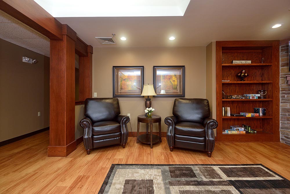 Community Rooms | Emerald Ridge Assisted Living