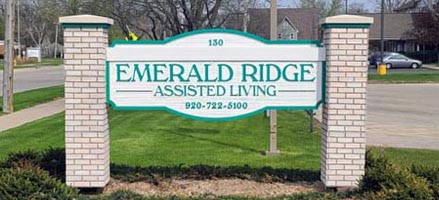 Emerald Ridge of Neenah Sign