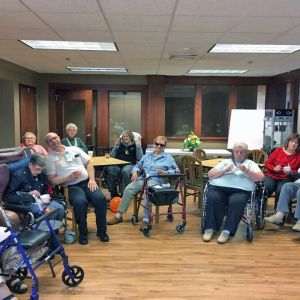 Friendly gatherings in the Emerald Ridge of Neenah community rooms