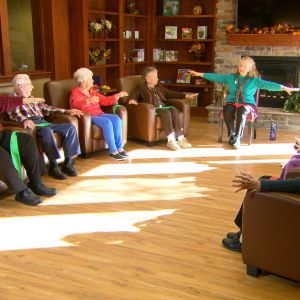 Group exercise at Emerald Ridge of Neenah