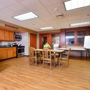 Community room for activities and gatherings